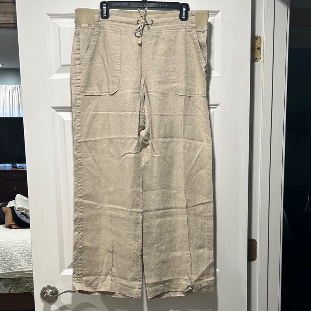 Athleta Women's Linen Wide Leg Pants